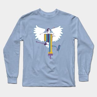 Street Art Dove Long Sleeve T-Shirt